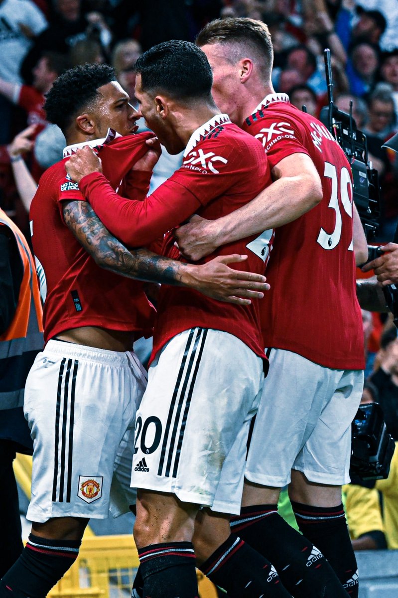 utdscope's tweet photo. Sancho is back baby 😍 https://t.co/ERQegjiPmq