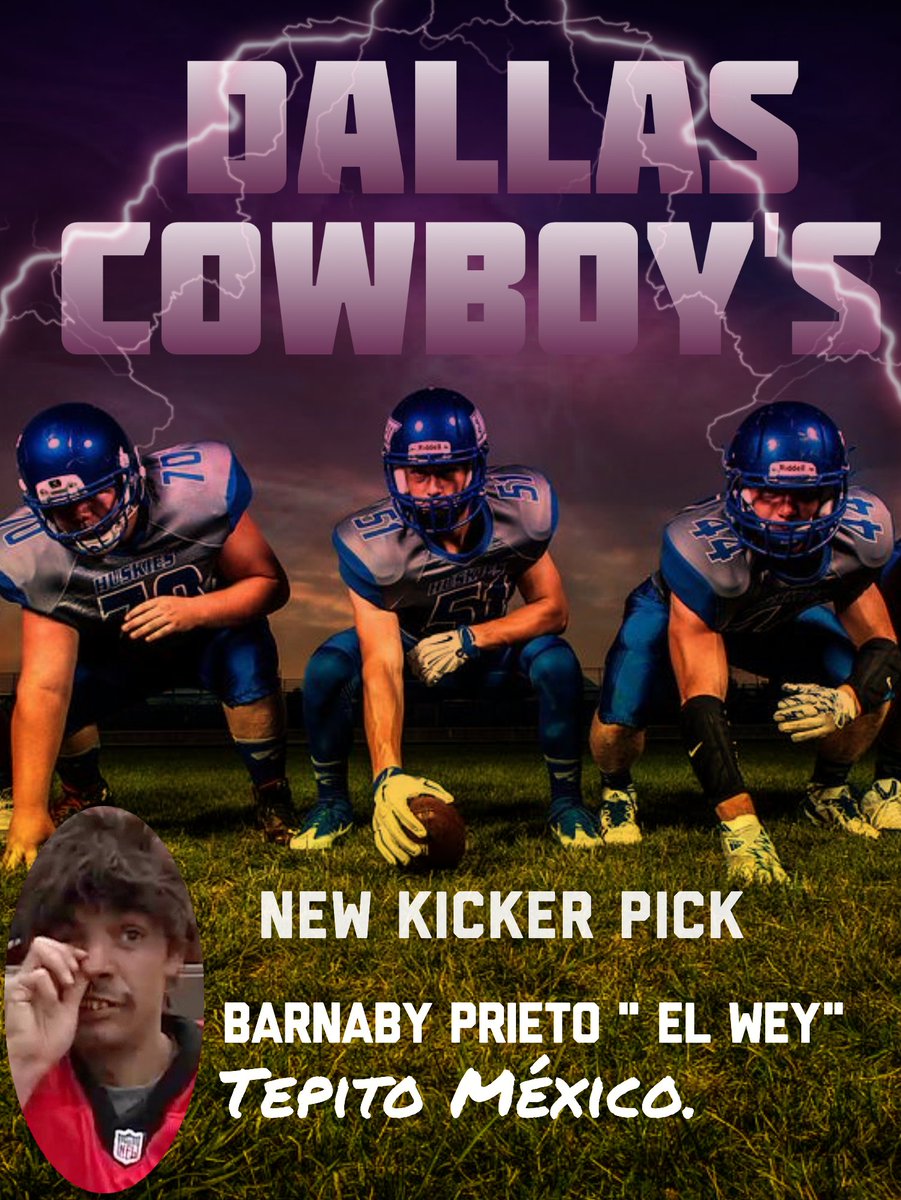 Armandocesea2's tweet photo. Nueva adquisición de los Dallas cowboys..... https://t.co/vseYSgfmKF