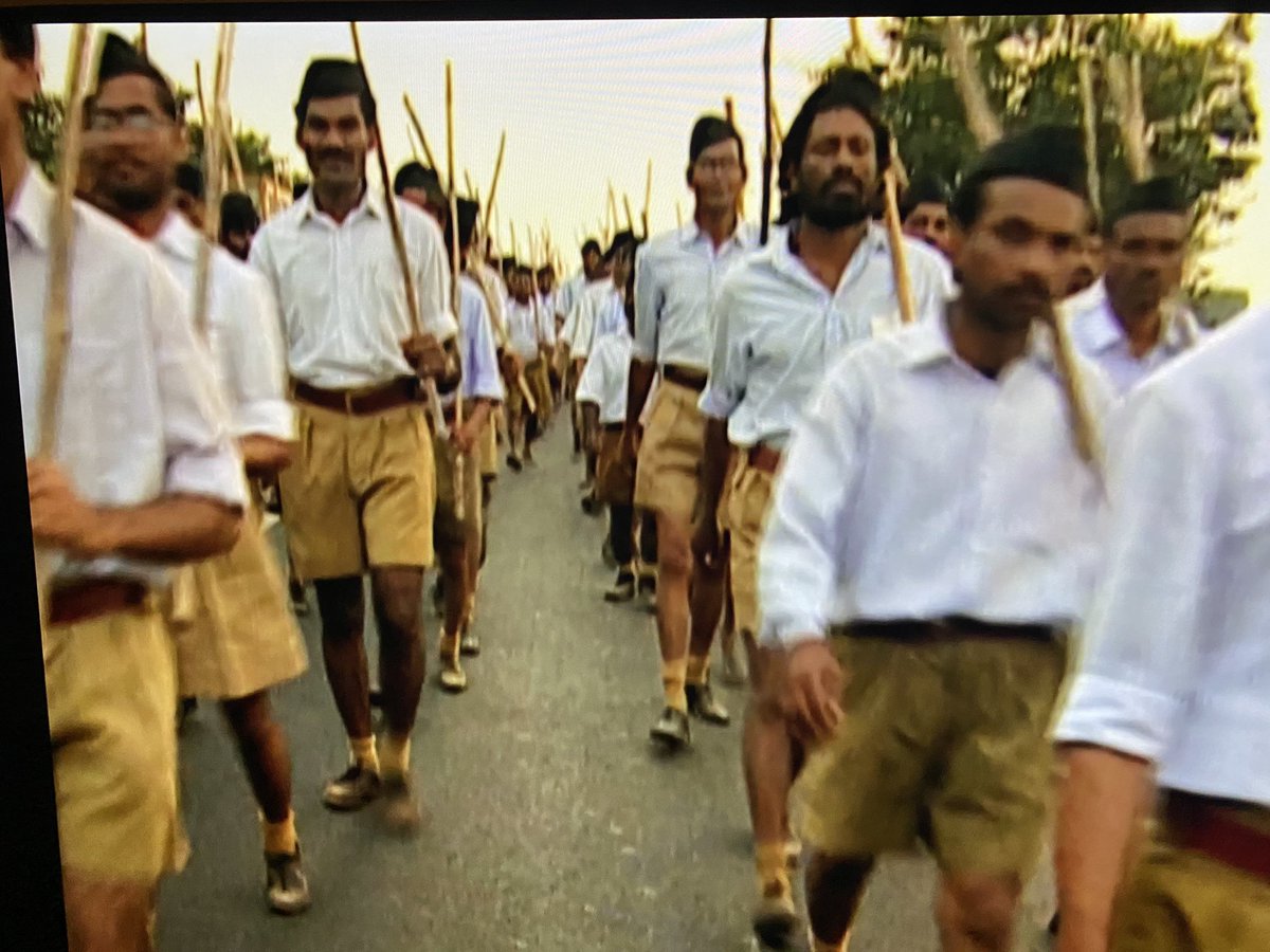 darshnasoni's tweet image. “The RSS is a political organisation, it believes India is a country of the Hindus… the boy-scout image is deceptive, it seeks to establish the superiority of Hindus over all other races in India.”  #IndiaTheModiQuestion