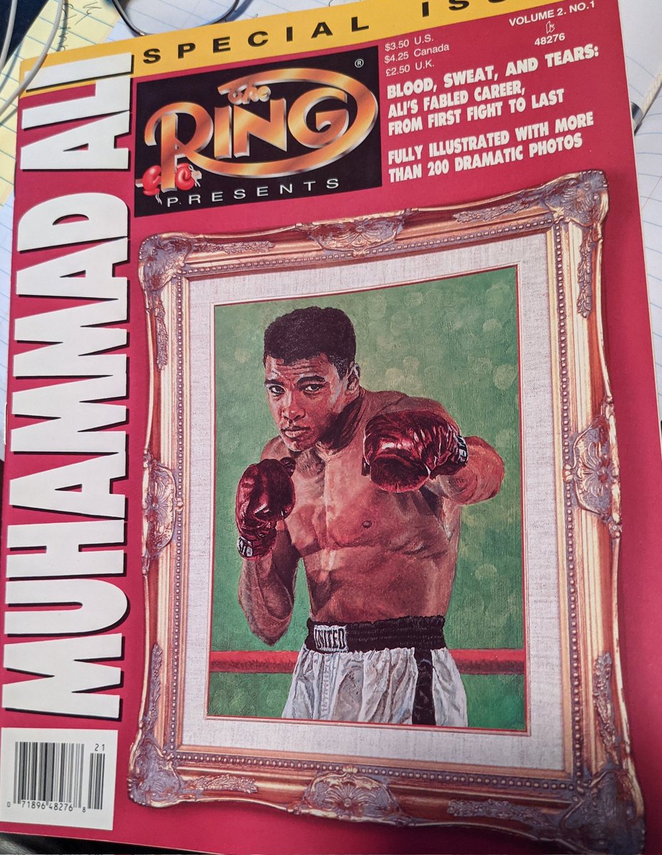 Happy birthday to #TheGreatest 
@MuhammadAli on what would have been his 81st birthday! 
#RIPMuhammadAli
He is always missed! 
From my @ringmagazine collection!