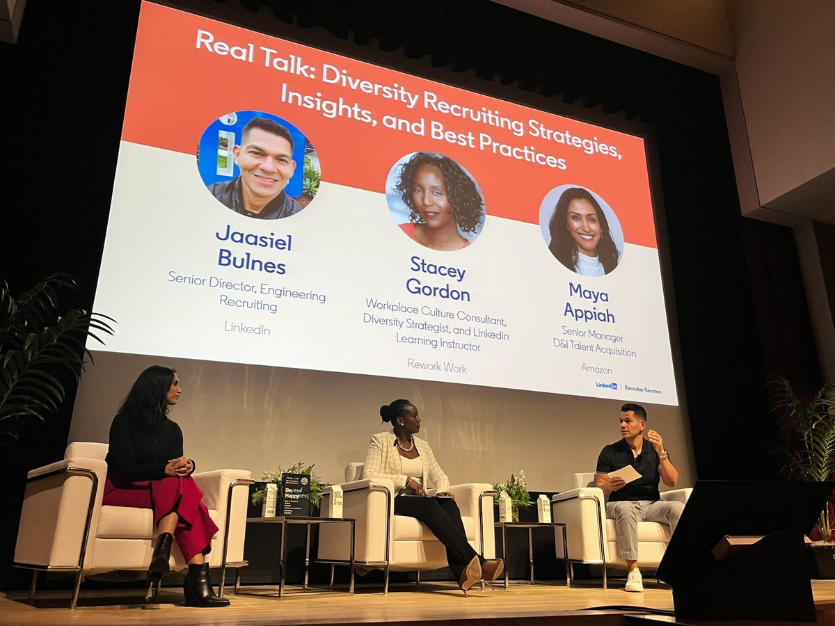 chelsienoel_'s tweet photo. @amazon we’re revisiting candidate exp w/ a lens for DEI: keeping a refugee frm Ukraine or people w/ disabilities in mind…Asking, ‘how might we change our process to make candidate experience better for all.’” -Maya Appiah, Sr Manager-D&amp;I Talent Acquisition #recruiterreunion https://t.co/ERRRJr0sqV