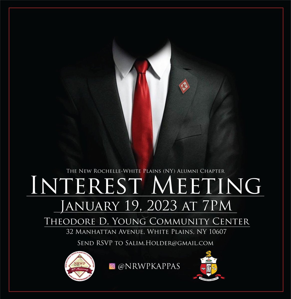 nrwpkappas's tweet photo. An opportunity to meet and mingle with the members of the Alpha Beta chapter of Kappa Alpha Psi Fraternity, Inc. and discuss what it takes to join the organization. https://t.co/Wjvs1W2Vbj
