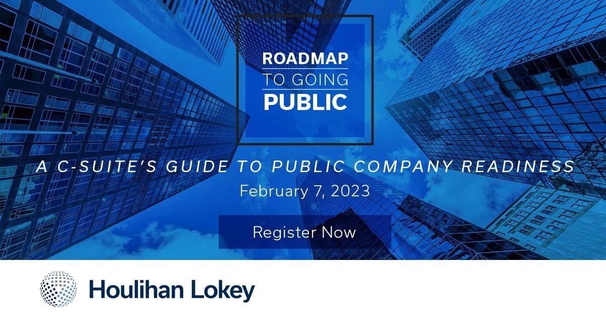 cesar_insights's tweet photo. I look forward to hosting "Roadmap to Going Public: A C-Suite's Guide to Public Company Readiness" on Feb 7 in SF. This forum is intended for #VC, #PE and C-Suite. Reach out to Events@HL.com if you would like to attend or click here: https://t.co/c8NCPpsova #GoingPublic #IPO https://t.co/hMNbLhZJH8