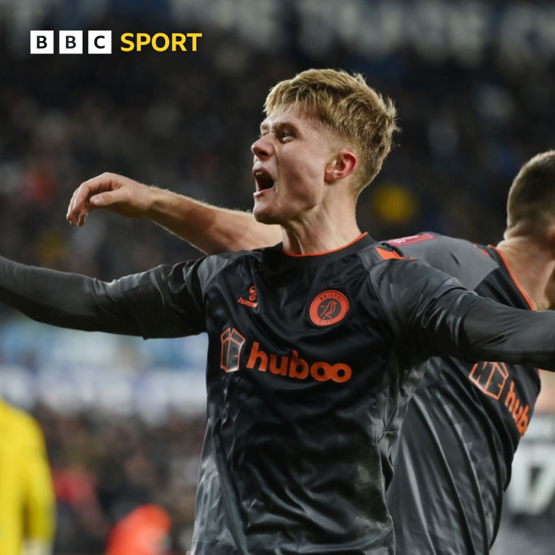 BBCSport's tweet photo. Sam Bell, 20 years old, a first senior goal for his home-city club 👊

...And it was a 112th-minute winner in the #FACup!

Report 🔽 #BBCFootball