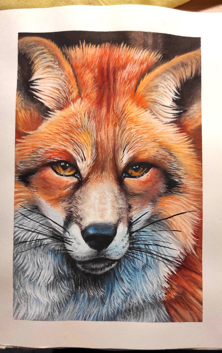 LetseFurry's tweet photo. Some gouache painting for warming up  my artistis part of mind. I didn't have enough time to make any artwork lately https://t.co/YGtu9HUAGD