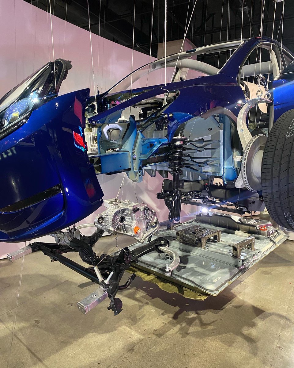 Awe-inspiring Tesla exhibition at #petersenautomotivemuseum #teslamodels