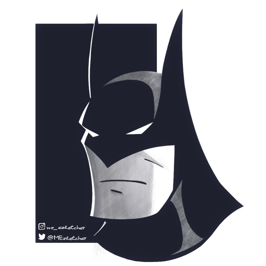 #batman in high contrast 🦇🦇
______
#batmananimatedseries #dc #dccomics #art #fanart #drawing #draw #digitaldrawing #digitalart #digitalillustration #illustration