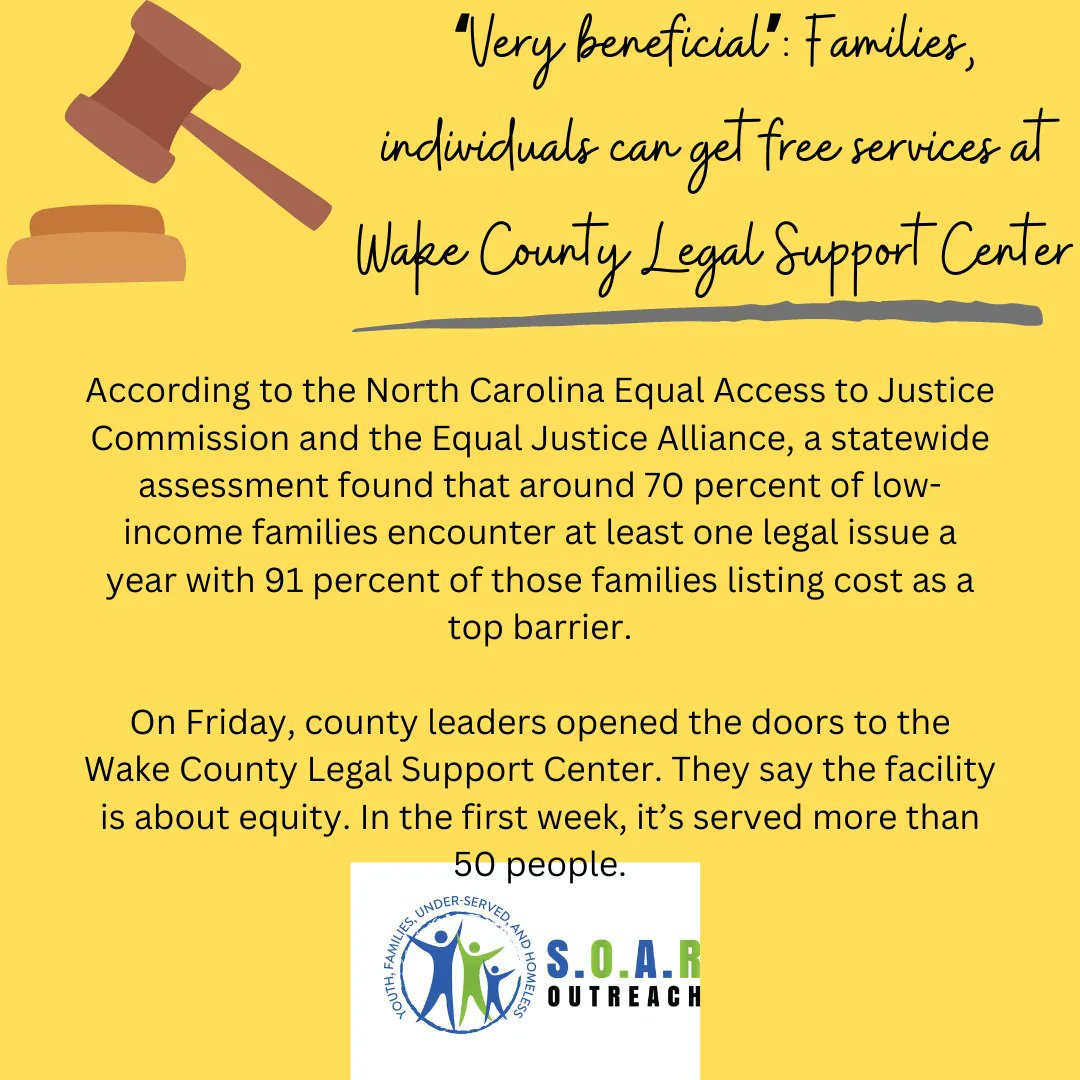 Go here to learn more: buff.ly/3IVNiiL 
#wakecountync #raleighnc #durhamnc #legalaid #attorneys