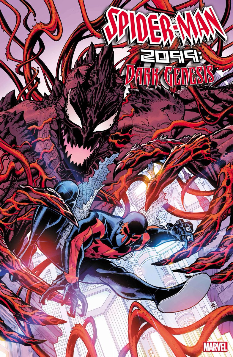 New Spider-Man 2099 mini coming soon called Dark Genesis. Carnage 2099! and the return of Venom 2099?

https://t.co/0vlKYrLUqC https://t.co/6MxZUyXuwa