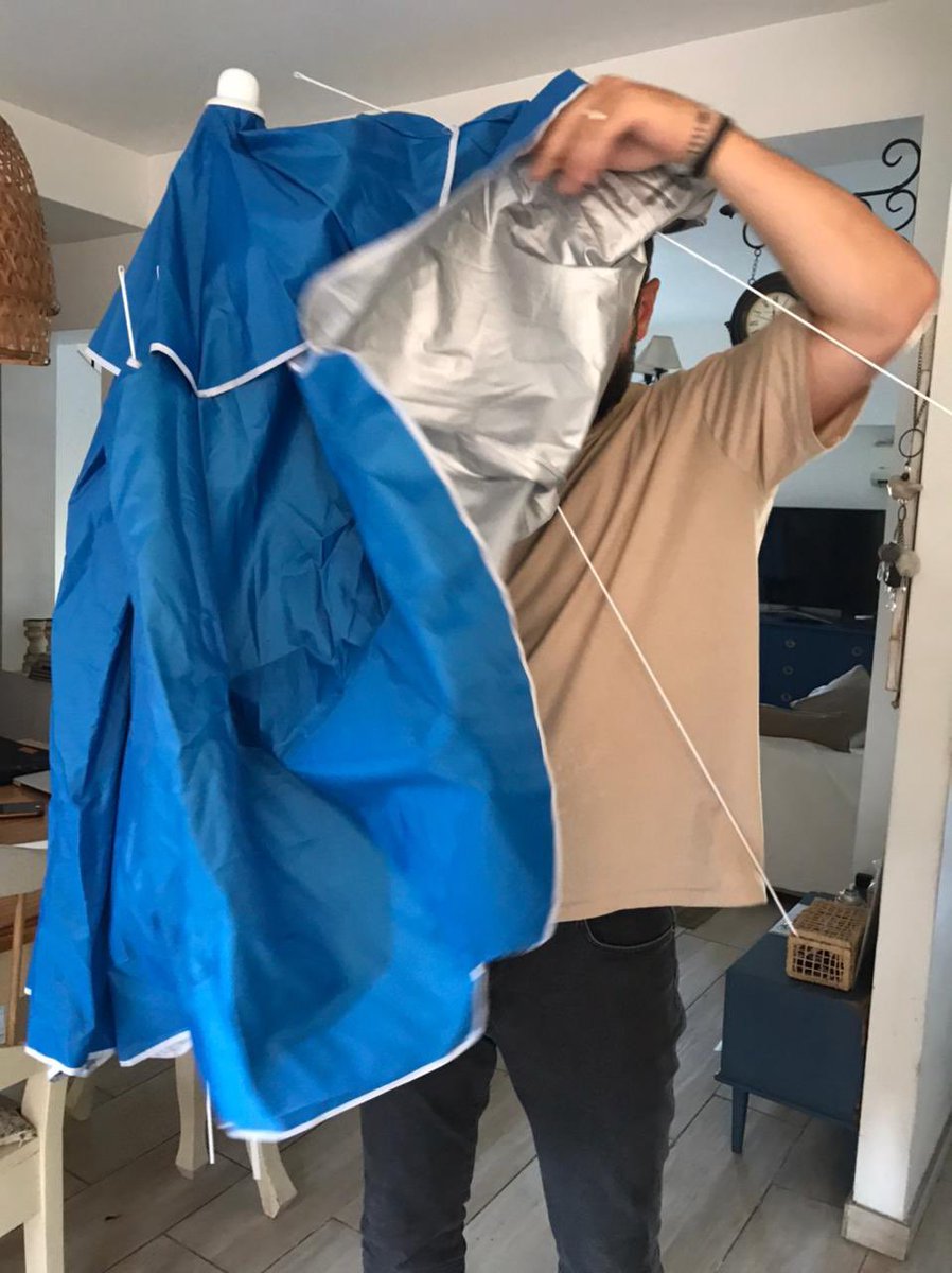 grillofernando's tweet photo. Clava que te clava la sombrilla. ⛱

Compré 1sombrilla #Klimber en @SodimacAr  3 días antes de mis vacaciones. 

Un uso y quedó como disfraz😡
El Sub Gte. de suc. S. Martín, Ismael Bragado, no autorizó la devolución y dijo: La garantía no lo cubre😨. @BAconsumidor 
#Verguenza https://t.co/3A4CdMxIp2