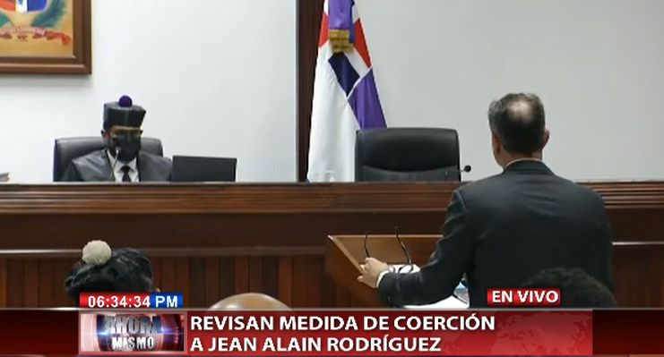 “Creo que no hay un solo dominicano que no sepa del resentimiento que hay hacia mí”, dijo el exprocurador Jean Alain Rodríguez durante la revisión de su medida de coerción.  #CDN