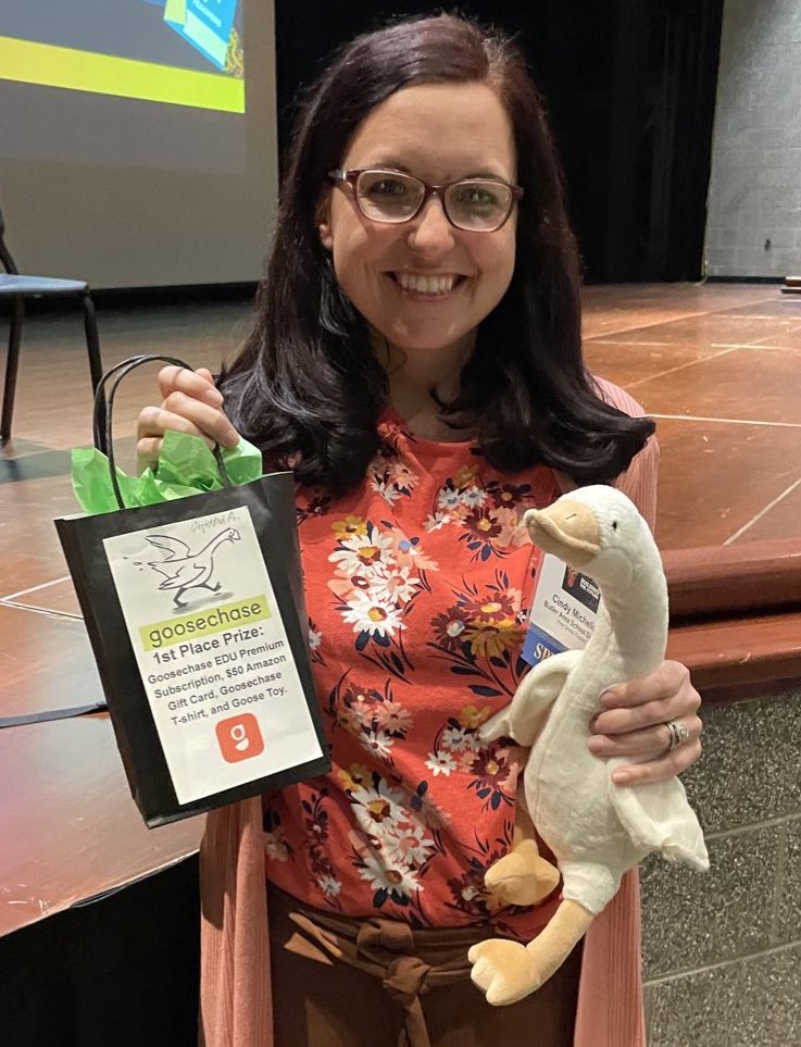 magistrazee's tweet image. #tretc2023 @Goosechase @GoosechaseEDU winners Cynthia and Serenity - Great entries- enjoy your prizes.