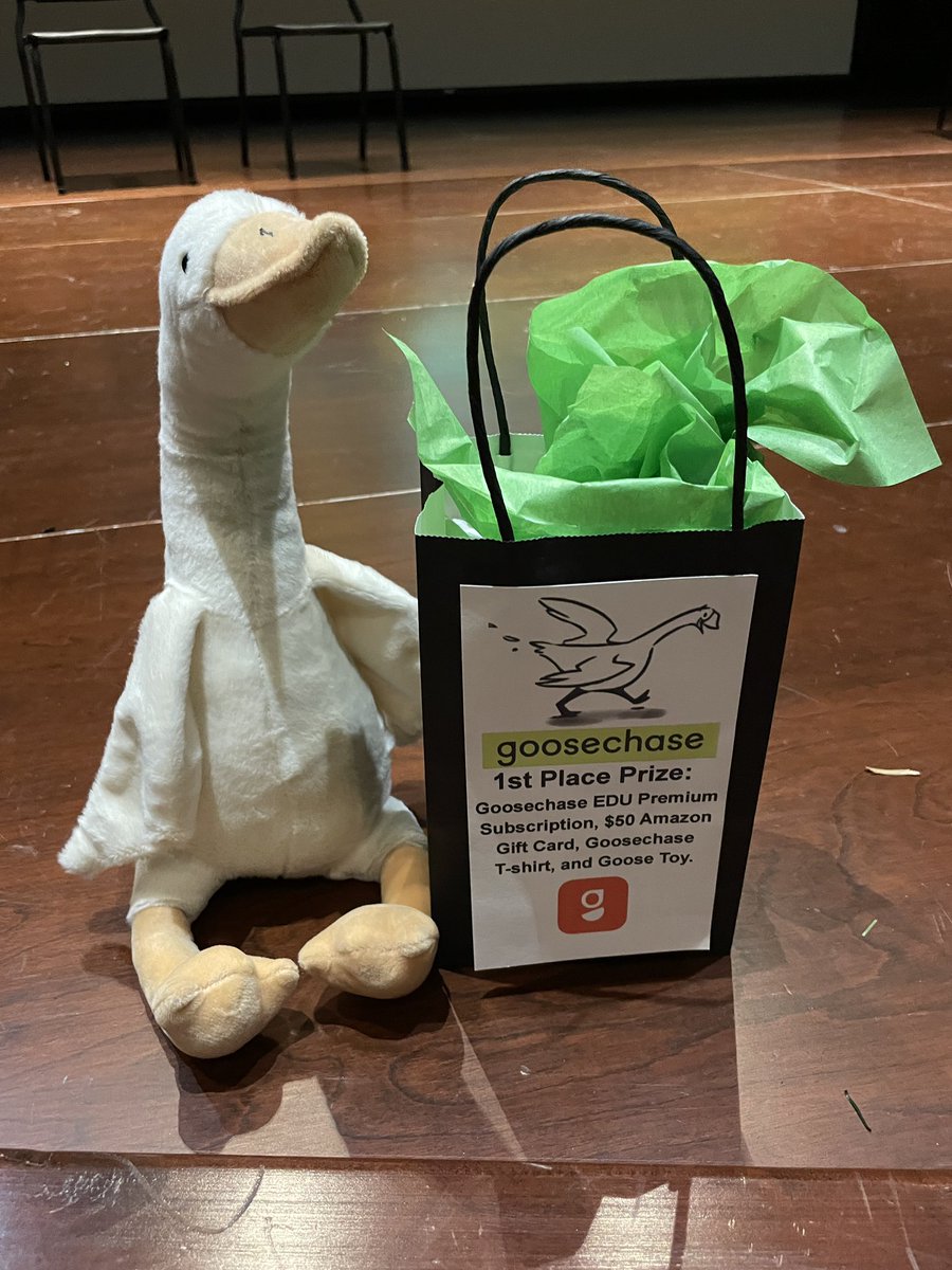 magistrazee's tweet image. #tretc2023 @Goosechase @GoosechaseEDU winners Cynthia and Serenity - Great entries- enjoy your prizes.