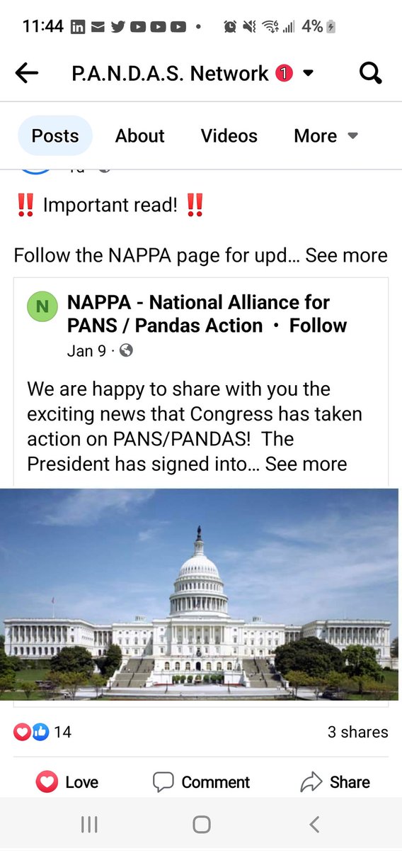 We are happy to share with you the exciting news that Congress has taken action on PANS/PANDAS! BIDEN has signed into law the 2023 omnibus appropriations bill which is another step forward towards our goal of significantly growing federal funding for NIH research