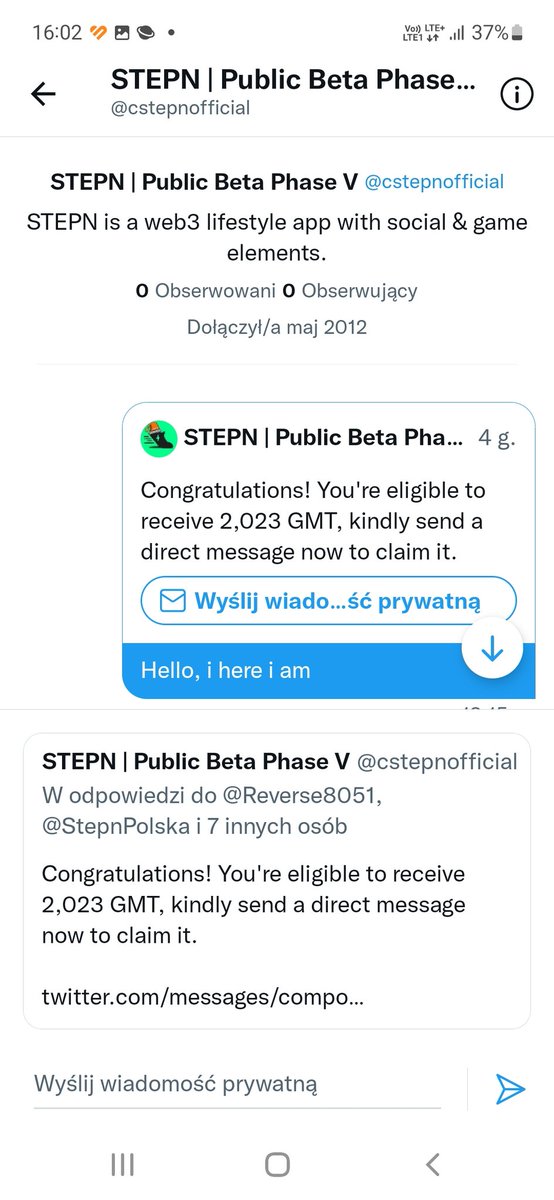 StepnPolska's tweet photo. null https://t.co/0XF6sWe1jp