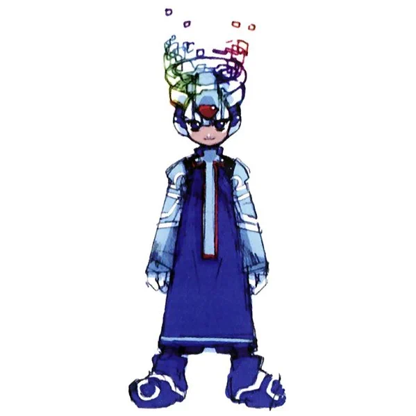 Not a robot master but...Byakuren Hijiri &amp; Mega Man X (Cyber Elf) 