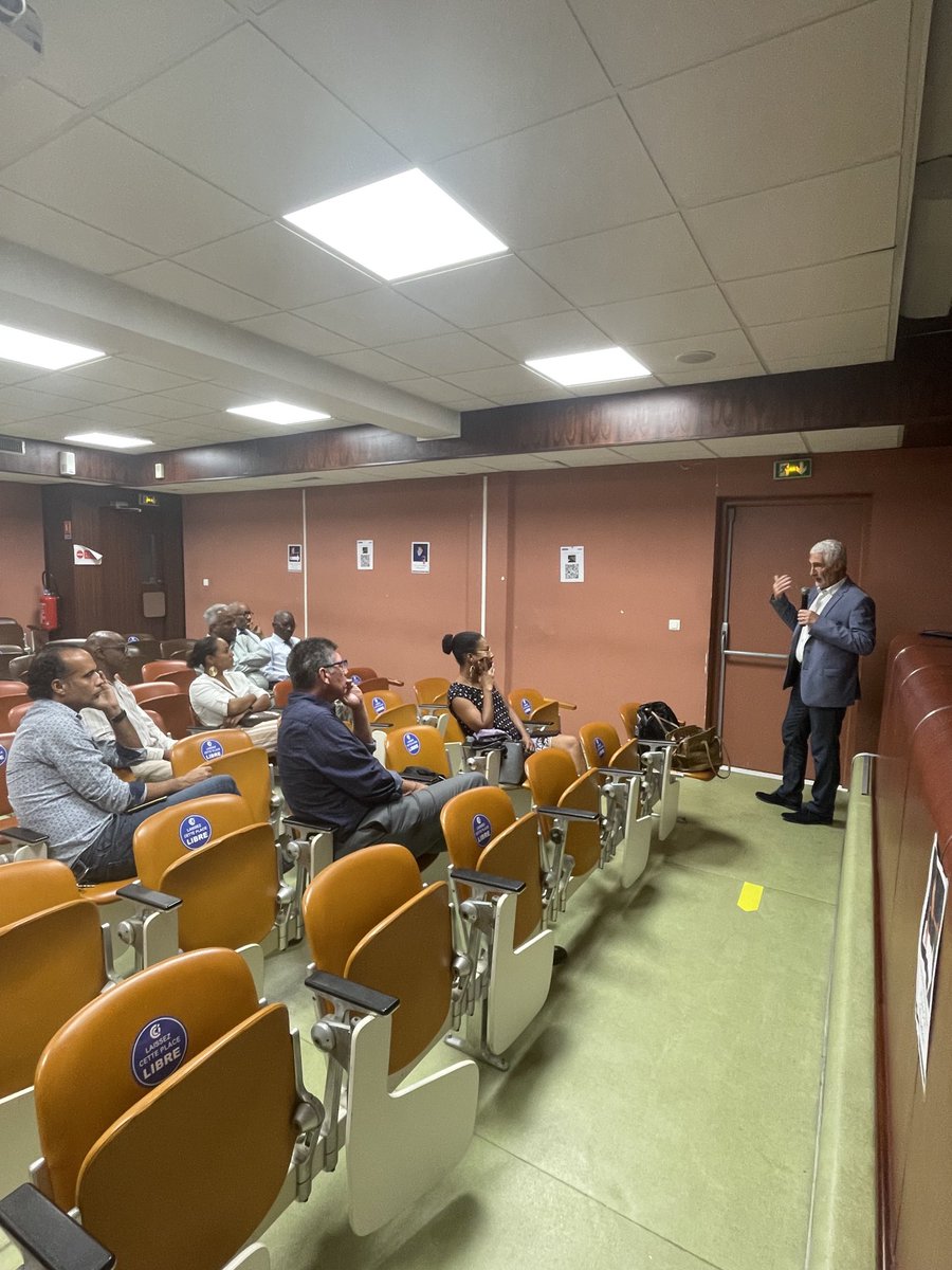 Yves Marmont Président de la FGCA en présence du président de l@ordre des  EC Djibo Mossi #du président de Zilea#philippe Lecuyer  de  la Présidente de La CPME Céline Rose du président de l association des commerçants du François <a href="/jerry/">jerry 🔸 BNB</a> Pierre françois