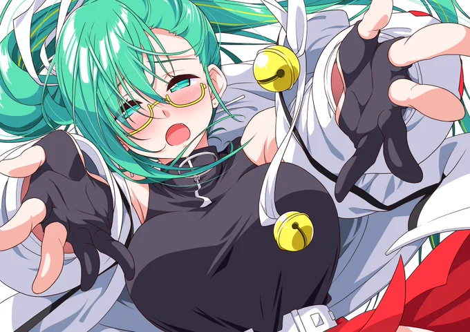 寒いのでぎゅっとして暖めてほしいです #すずあーと 