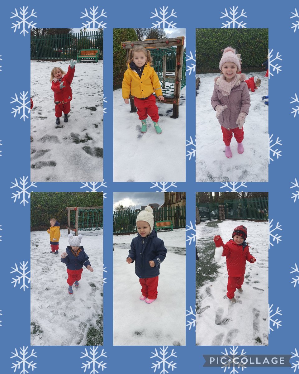 StJosephsPgroup's tweet photo. Playgroup had lots of fun playing in the snow today, especially throwing snowballs at the staff.
#Winter2023 https://t.co/DMt6LPjbLE