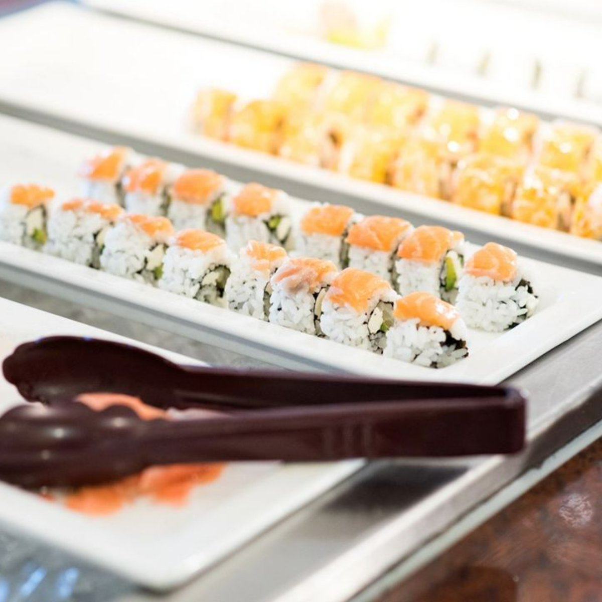 FulinsCleveland's tweet photo. Pick a roll, any roll! What's your favorite sushi at our restaurant? https://t.co/QxyCBRCey6