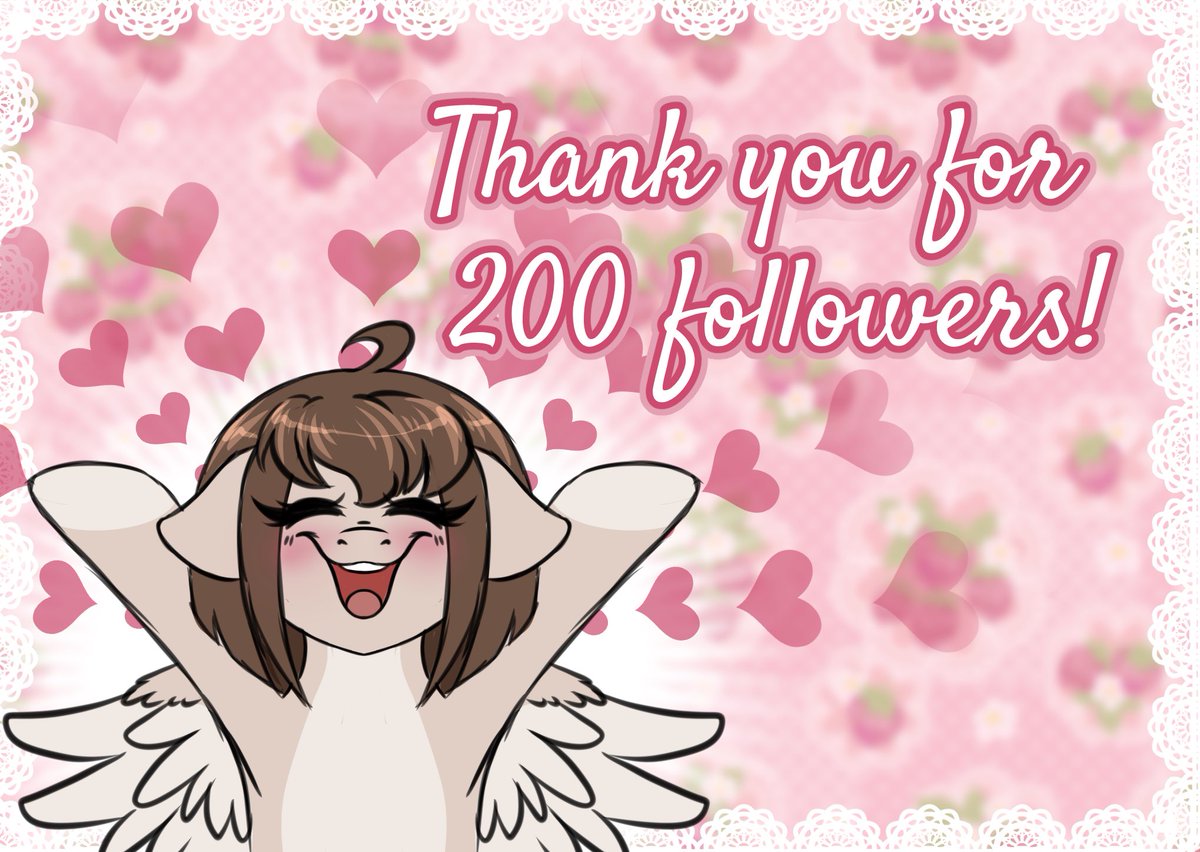 Many many thanks to every single one of you 💖
I'm so grateful for your support! 💕
Since we hit another milestone it's time for a raffle 💝

To enter:
✨Follow
✨Retweet
✨Post a Ref sheet (optional but I love to see your cuties💕) - sfw only!

Ends on 31st of January~
#mlp