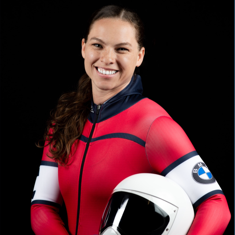 Meet one of our newest mentors, <a href="/KellyCurtisUSA/">Kelly Curtis</a> 👋 is a pro skeleton athlete who competed in the 2022 Olympic Winter Games while  training in the US Air Forces 😮. She has also won the North American &amp; Intercontinental Cup. Find your champion mentor today: hubs.ly/Q01ymsSQ0