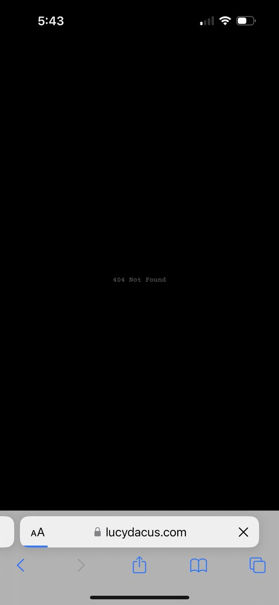 bridgersontour's tweet photo. As of today, Phoebe, Lucy, and Julien’s websites are all down and all show a “404 Not Found” page https://t.co/Tjx8A6fYMi