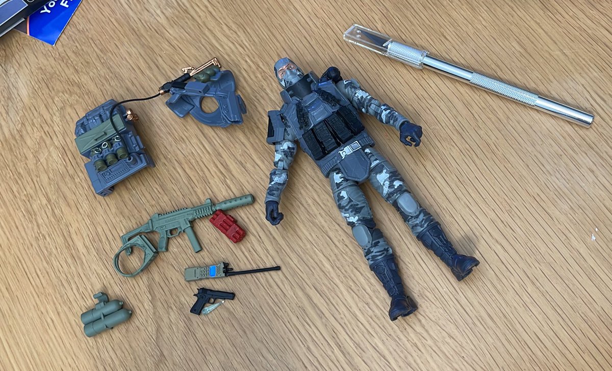 TheBearded_Sumo's tweet photo. Iβm about to get my surgery time onβ¦ scalpel β¦ #GIJoe #Gridironprops #gijoeclassified #ACTIONFIGURES #cobra https://t.co/ZW1OQD4zll