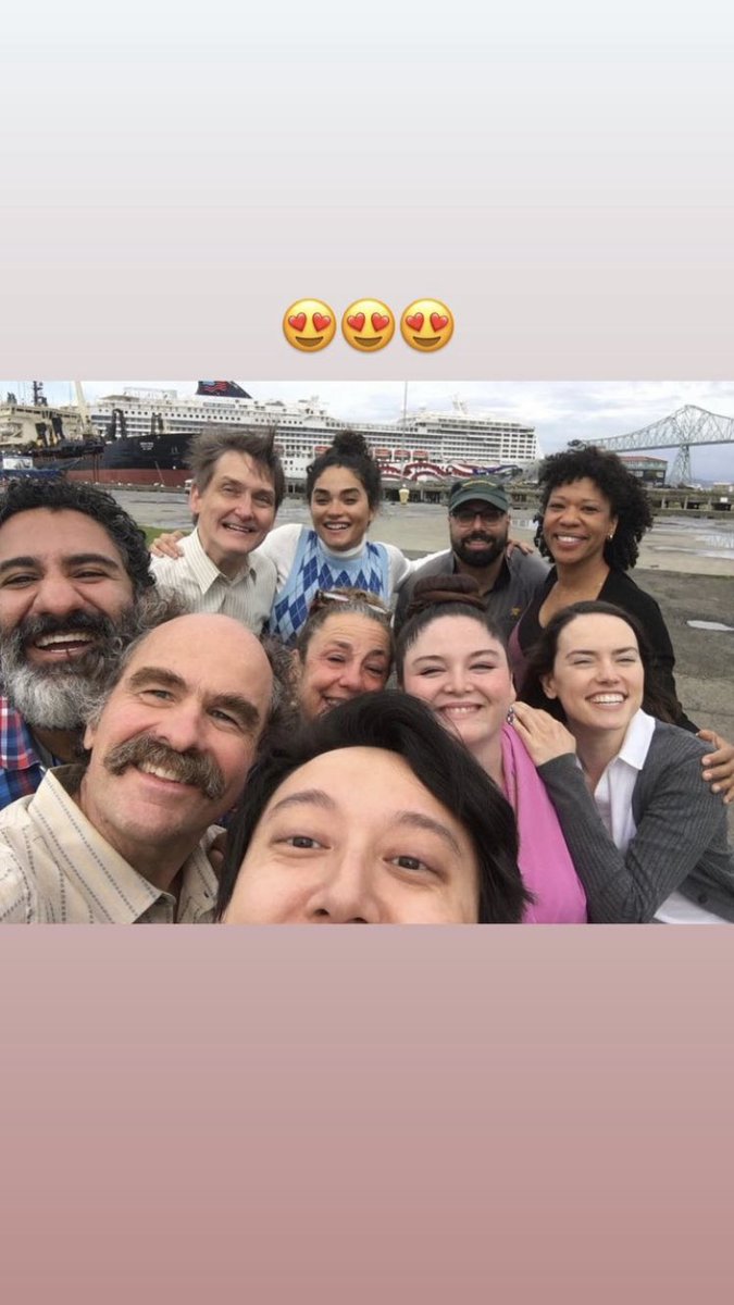 📸| Daisy Ridley via Instagram Story. 
'Estrearemos em 2 dias!!! Nos vemos em breve Sundance'