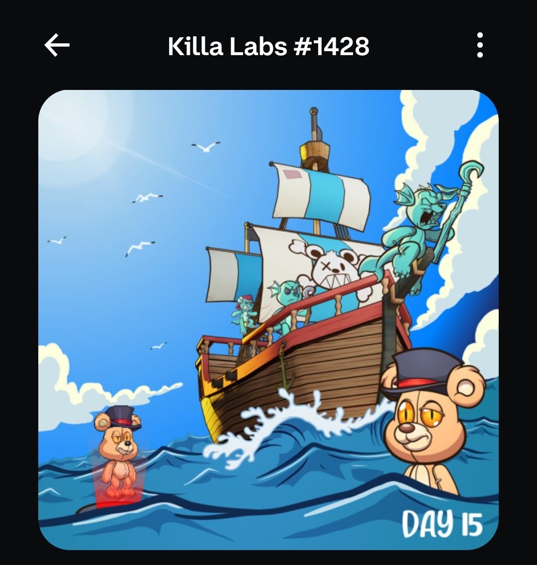 Cryptobahn1's tweet photo. @LAZYLIONNBAYC @killabearsnft Jump in...waters nice! @killabearsnft https://t.co/QweCVUf8E3