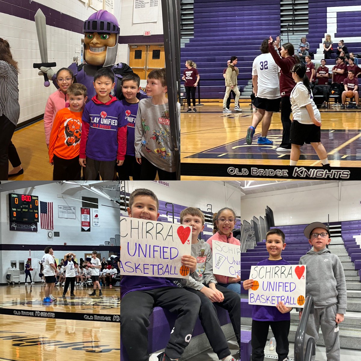 So much fun with our Schirra Play Unified Friends at the OBHS Unified Basketball Game! Go Knights! <a href="/MrsToddMatos/">Mrs. Todd-Matos</a> <a href="/schirratigers/">Courtney Lowery</a> <a href="/MsCinOB/">Ms. C</a> <a href="/SONewJersey/">Special Olympics NJ</a>