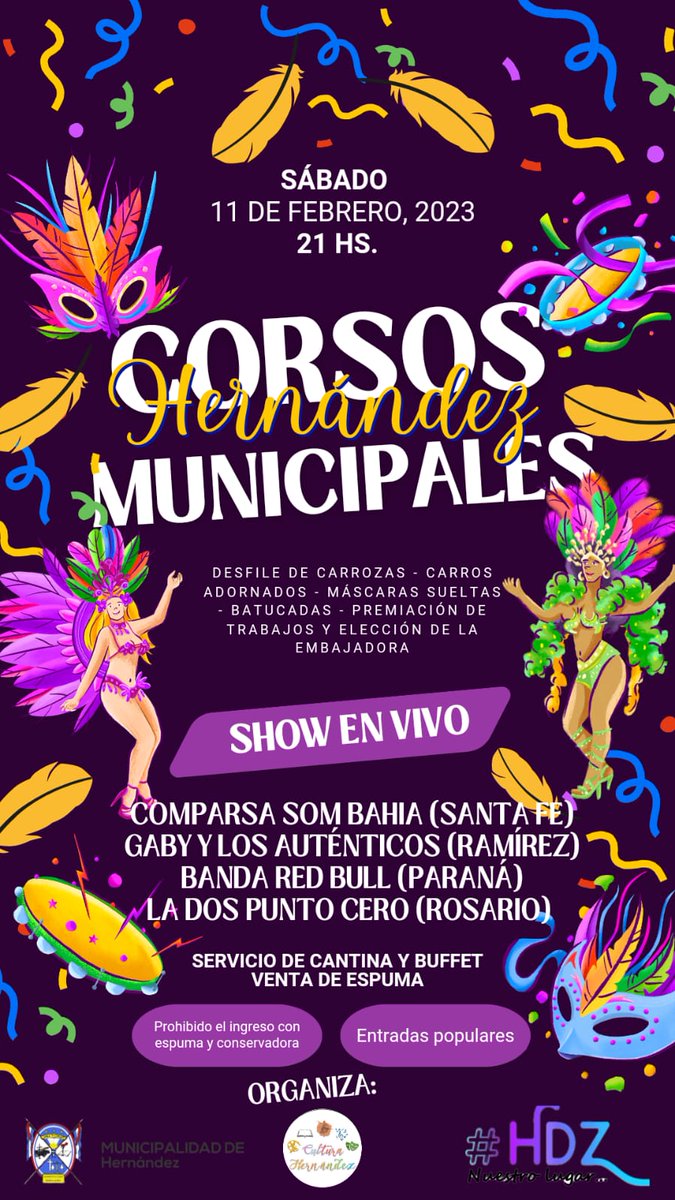 Corsos Municipales Hernandez tweet media