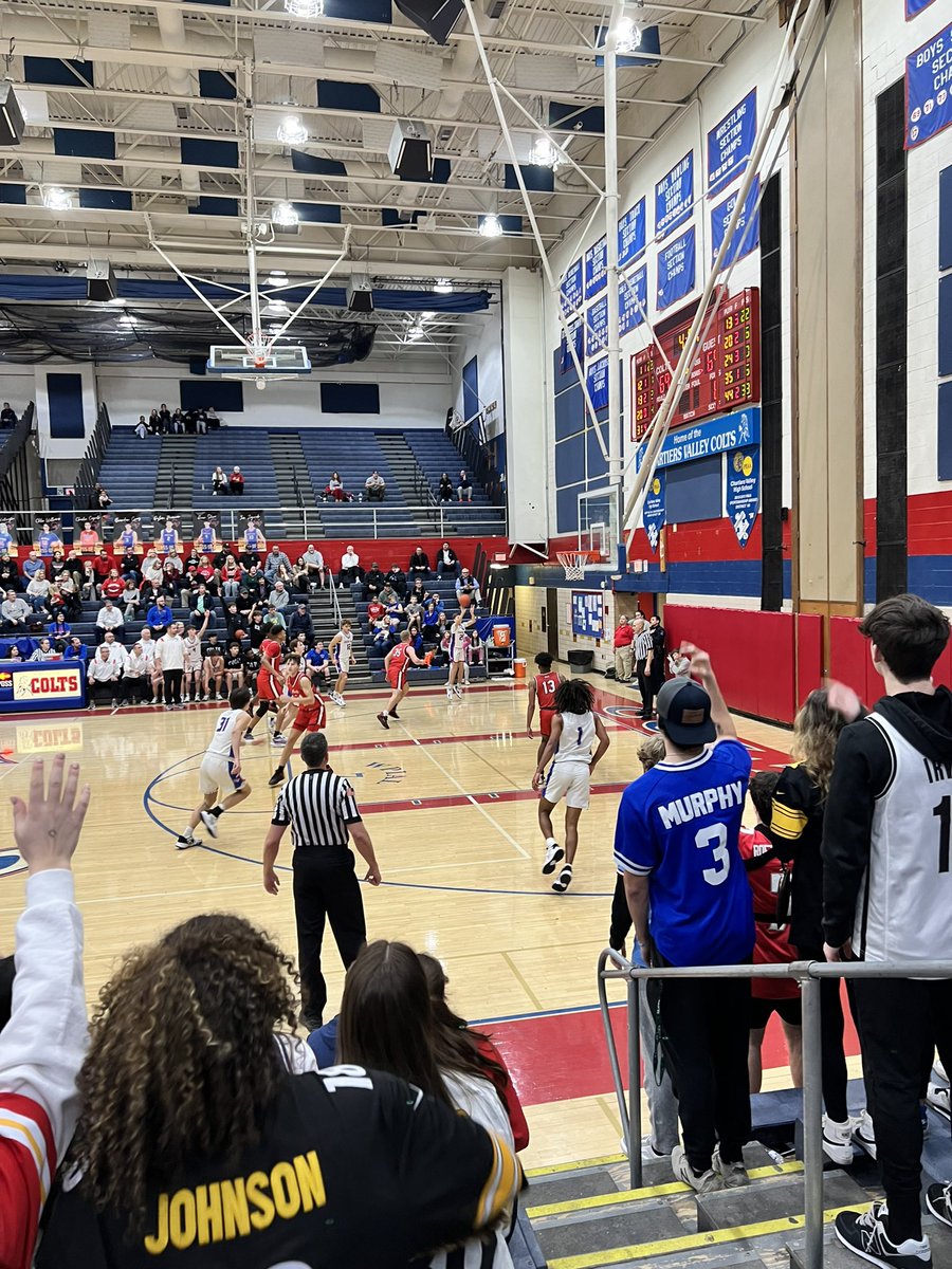 CoachJasonE's tweet image. Let’s go @CharValleyHoops! Great game V @NorthHillsHoops #LetsGoColts