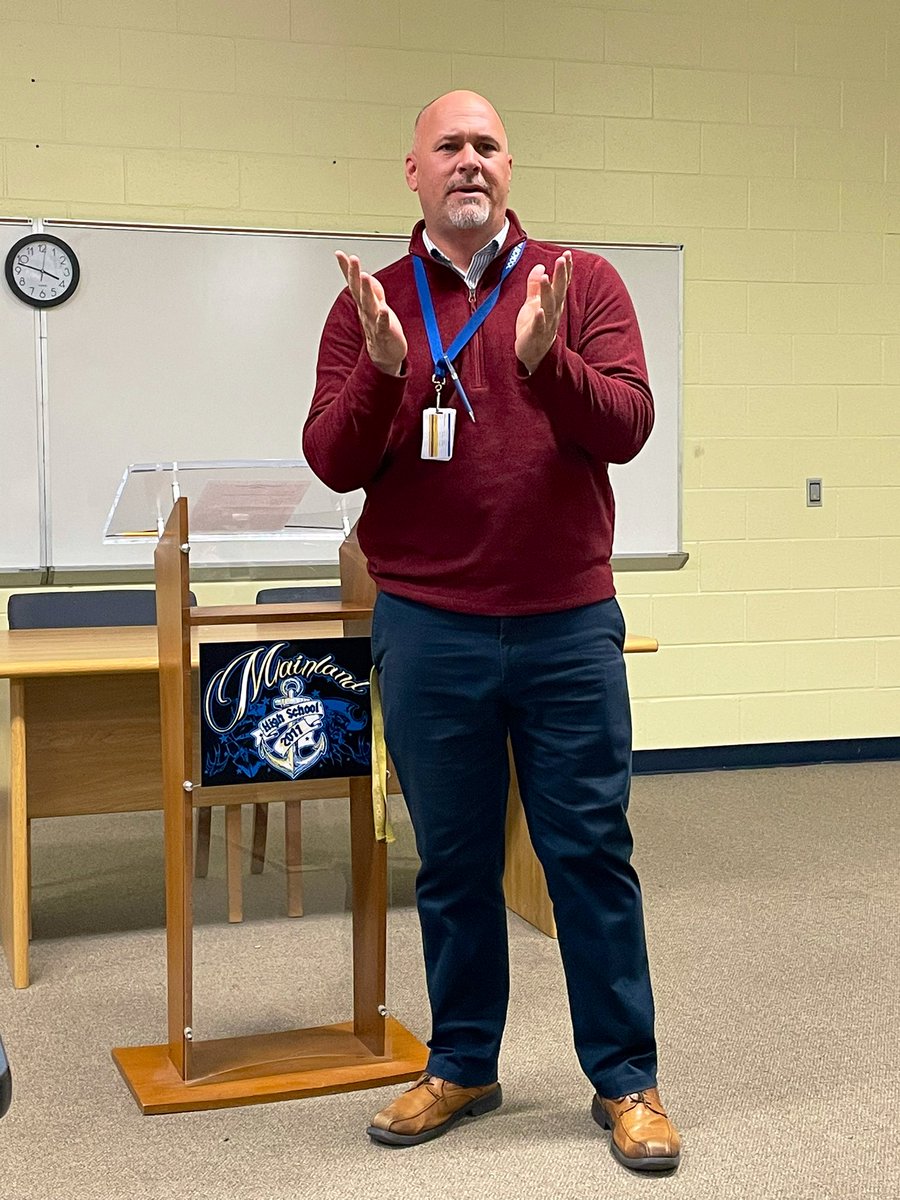 volusiaschools's tweet photo. A great evening at @Mainlandhigh School! @volusiaschools Board Vice Chair @VCSBurnette, Students, Teachers, Supporters, and Community Members all there to kick off their @ACTStudent Success Tutoring Program! #YouGotThisBUCS !!! https://t.co/qHqqCUDWbZ