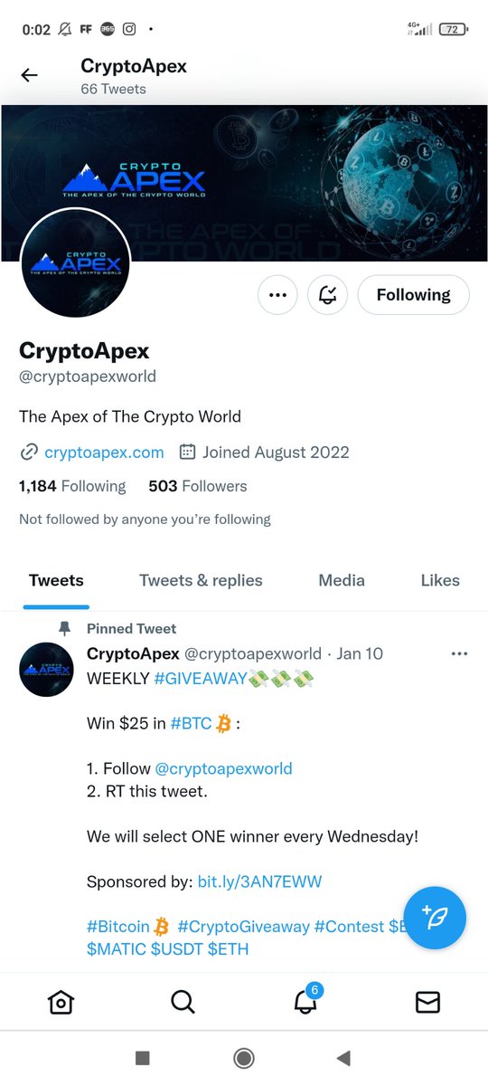 Sabirjunaid_'s tweet photo. @cryptoapexworld https://t.co/lFH3hLbUN5