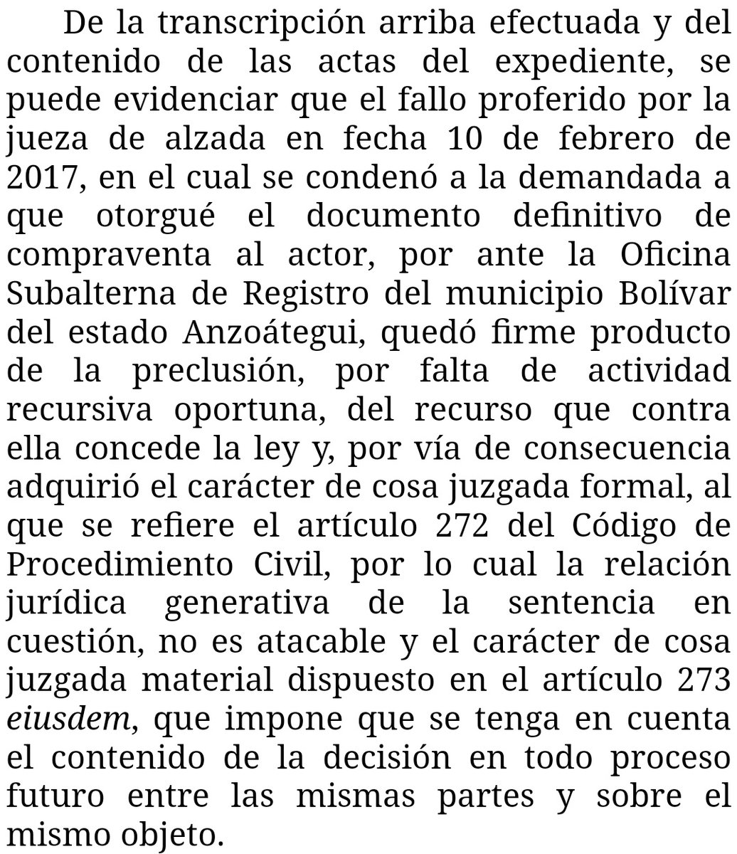 WilsonGomezGB's tweet photo. Sentencia N° 000768 del 12/12/2022 Sala de Casación Civil @TSJ_Venezuela
Cumplimiento de contrato de opción de compraventa. Ejecución no causa la desposesión del bien sino que se obliga a que se otorgue la escritura correspondiente ante el Registro Público
https://t.co/gS4V8HWuSA https://t.co/xgPp41LPg2