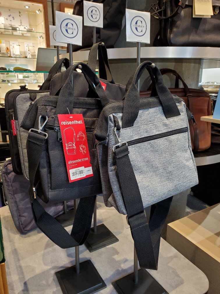 Reisenthel crossbody bags are practical and rugged. Fit for work or for play. #reisenthelbag #workbag #casualbag #smartdesign #durablefabric #versatiledesign #vancouversmallbusiness #shoplocalvancouver #vancouversmallbusiness #robsonstreet #yaletown #stadiumdistrict #vancity