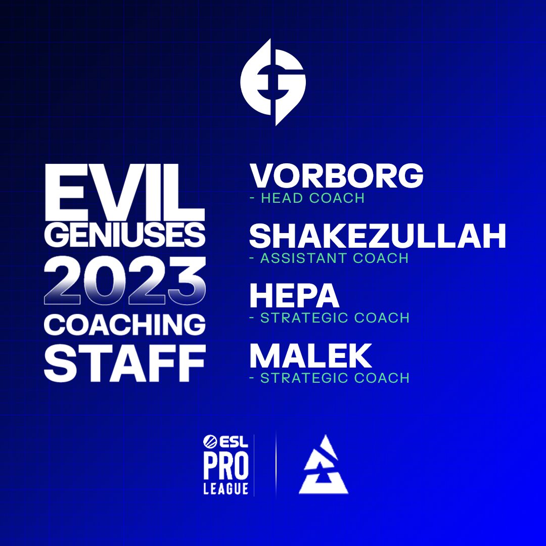 EGCSGO's tweet photo. The masterminds behind our roster for #BLASTPremier, #ESLProLeague, and Majors. 

@dvorborg
@Shakezullah
@HepaCS
@DamienMarcel https://t.co/BECIyejL7z