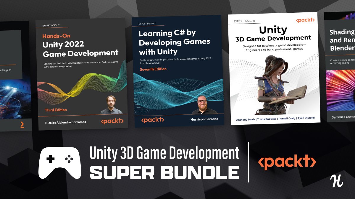 The Complete Unity Game Development Bundle : r/humblebundles