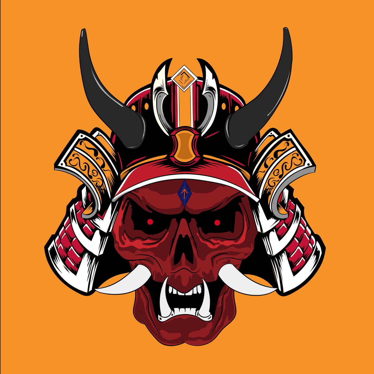 Skull face tweet media