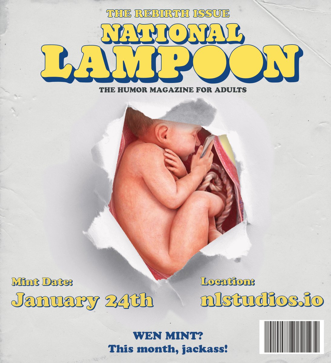 NLStudios_eth's tweet photo. Comedy needs a rebirth and we are leading the way with the Poison Pill 💊 

NATIONAL LAMPOON Style...

What is National Lampoon, you ask? 🧵👇 https://t.co/PM7CX3Zt2H
