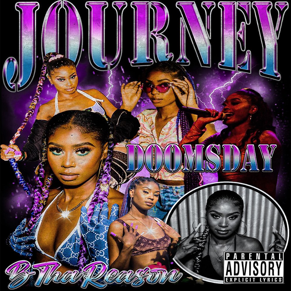 BthaReason's tweet image. “When I drop I’ma call that shit Doomsday 😈” 
Tape dropping at the top of next month direct to consumer 💜✨🔥
.
#journeybthareason #bthareason #hyphyprincess #mixtape #Oakland #BayArea