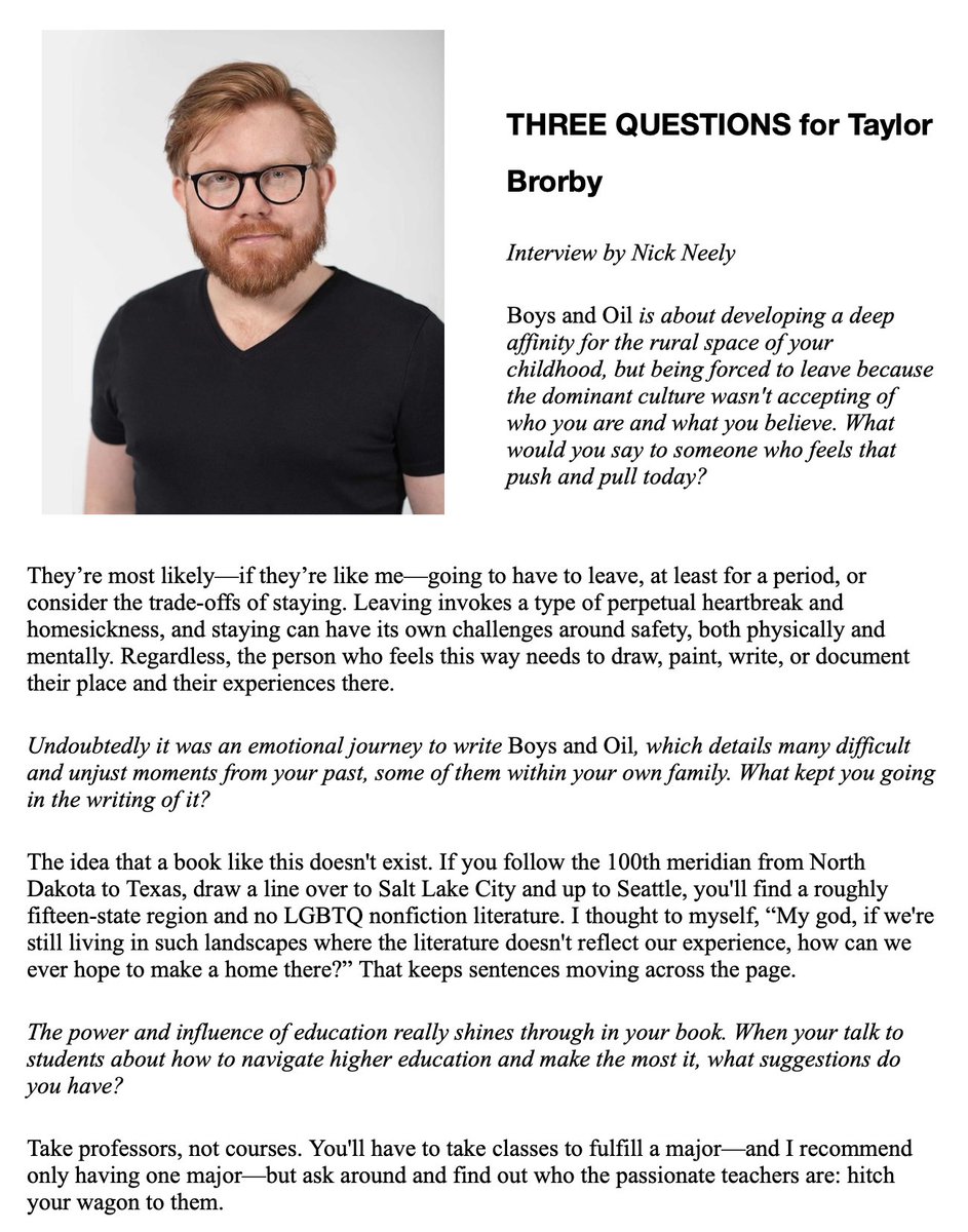 EOU_Writing's tweet photo. Join us on Thursday at 6 pm PT for an EOU Are Poetica reading and convo with memoirist Taylor Brorby. A little appetizer below! https://t.co/c9mTsW3wLL https://t.co/T6K6gcG76W