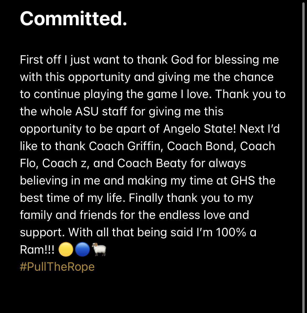 Brodanelliott56's tweet photo. Committed. @ASURamFootball @CoachMadAtwell @KevinKilmer @JeffGirsch @CoachGriffGHS @GTCoachFlores @nickzaji @CoachBond2911 @TimKnicky @QBCoachBeaty @Ian_lewis10 https://t.co/sv06dhRGsQ