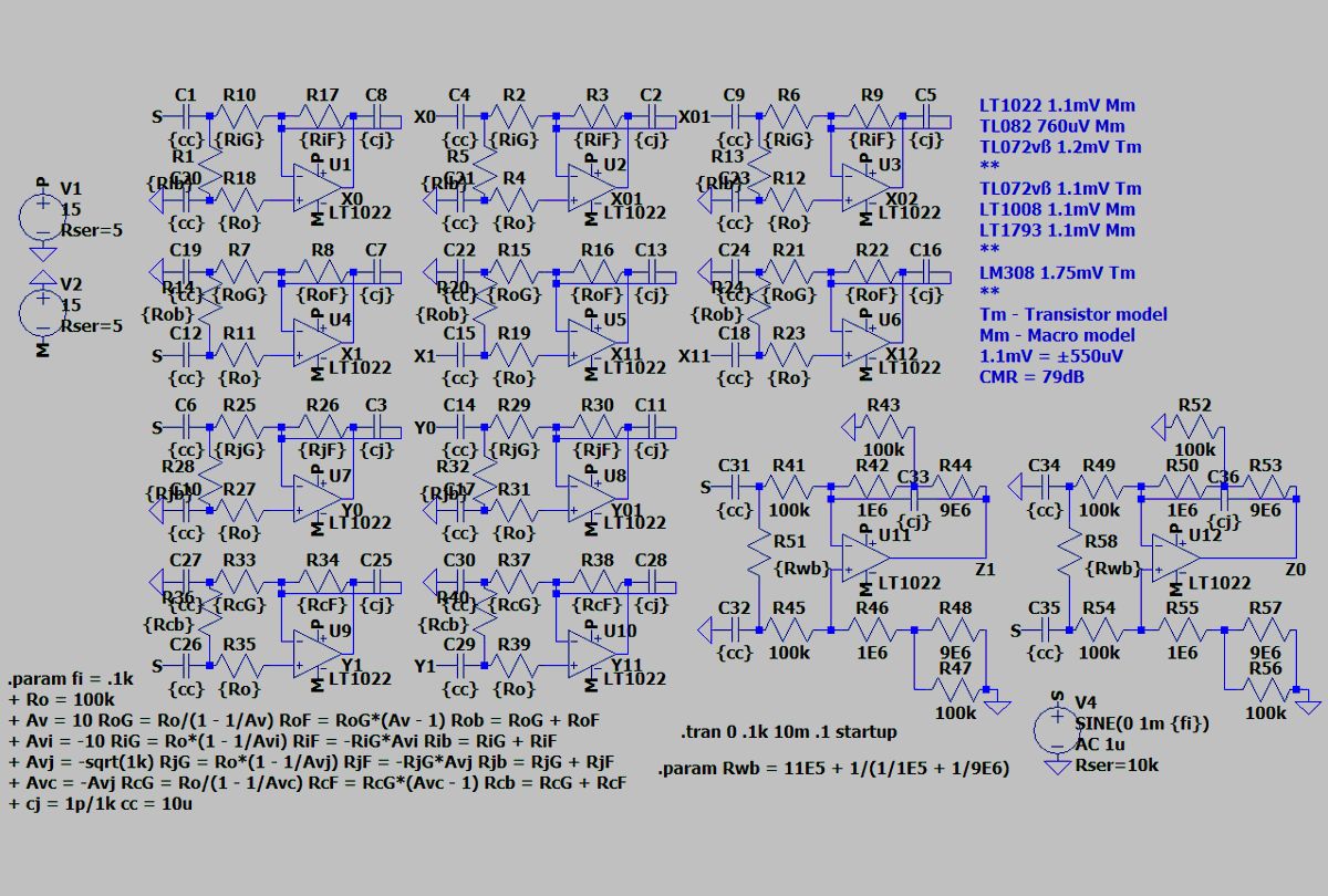 _ci139's tweet image. #opamp #gain comparative
3 stages down to single stage
#LTspice