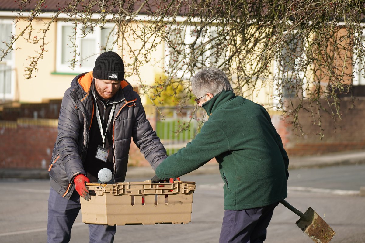 A massive well done to everyone who braved the cold and came to plant trees <a href="/WoodlandTrust/">WoodlandTrust</a> <a href="/ValleysToCoast/">Valleys to Coast</a> to Coast, Cornelly Community Council, Bedford Park Volunteers, Cornelli Primary, Afon Y Felin , North Cornelly Playgroup and the local PCSO's @SWPBridgend