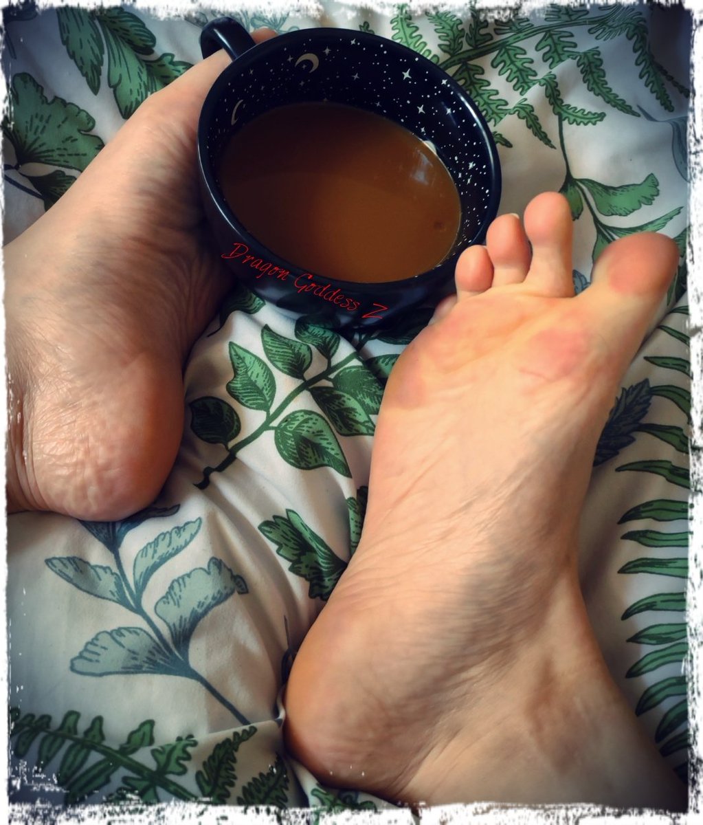 DragonGoddessZ's tweet photo. ☕🐉👣 Merry Tuesday👣✨🖕
Tell me what you love about my photo!
☪️Witchy color is Black today.
🧦Light gray
🩲Black
🦵Black fishnets
And let's just see what else I do today and if you're even worth my time of sharing it🙄
#barefootwitch #barefootbabe #findom #footfetish https://t.co/n0Z5Cw2aRz