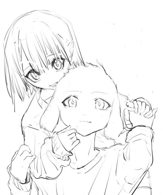 #undertale
アズキャラ
線画 