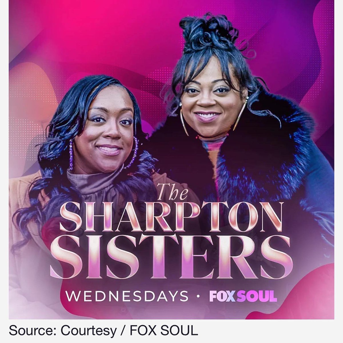 TheRevAl's tweet photo. Al Sharptonβs Daughters Are Following Their Famous Fatherβs Footsteps With New FOX SOUL Show βThe Sharpton Sistersβ
https://t.co/wzele0j9jW @Bossip @foxsoultv @MSSharpton2u @MadameAshLee
#TheSharptonSistersπ©πΎβπ€βπ©π½
#SharpSquad https://t.co/VTh1JrIXn9