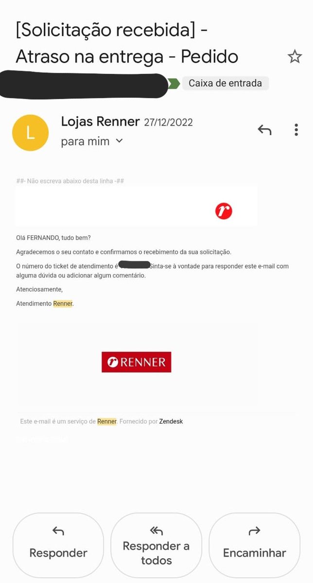 zanonplays's tweet photo. Comprei em 18/12/2022, com prazo de entrega 23/12/2022, e até hoje não recebi os produtos! Ah, e tb não me respondem email. E aí @Lojas_Renner, quando vão resolver o problema?? https://t.co/MsOr3Xxhs8